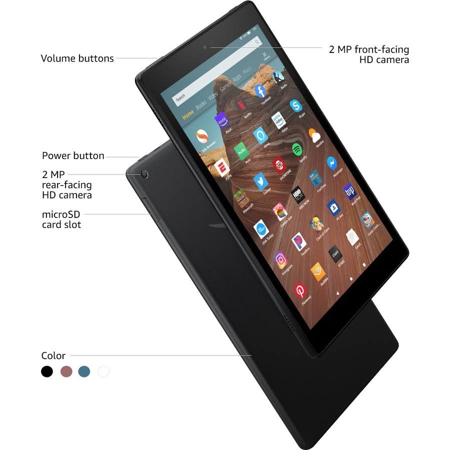 All-New Fire HD 10 Tablet (10.1x22 1080p Full HD Display, 32 GB) &ndash; Black
