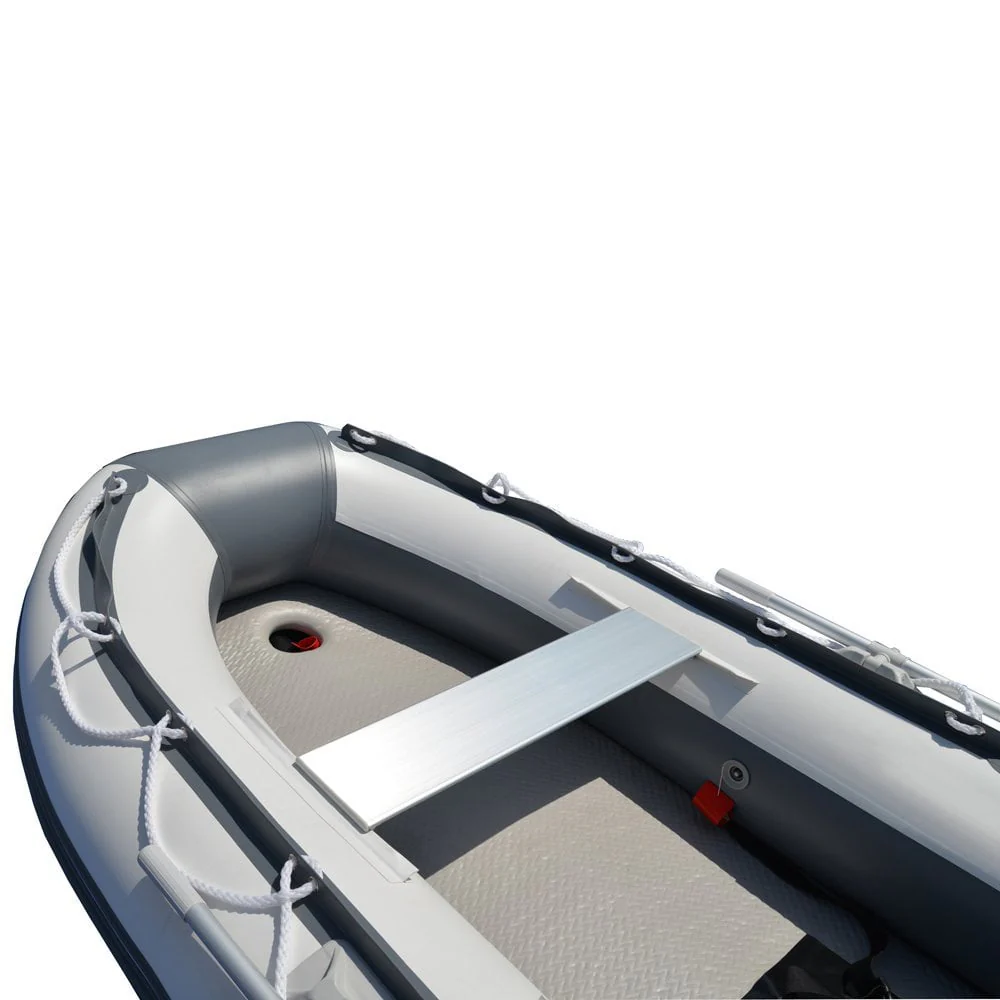 8.2Ft Inflatable Boat Dinghy Tender Pontoon Boat with Air Floor