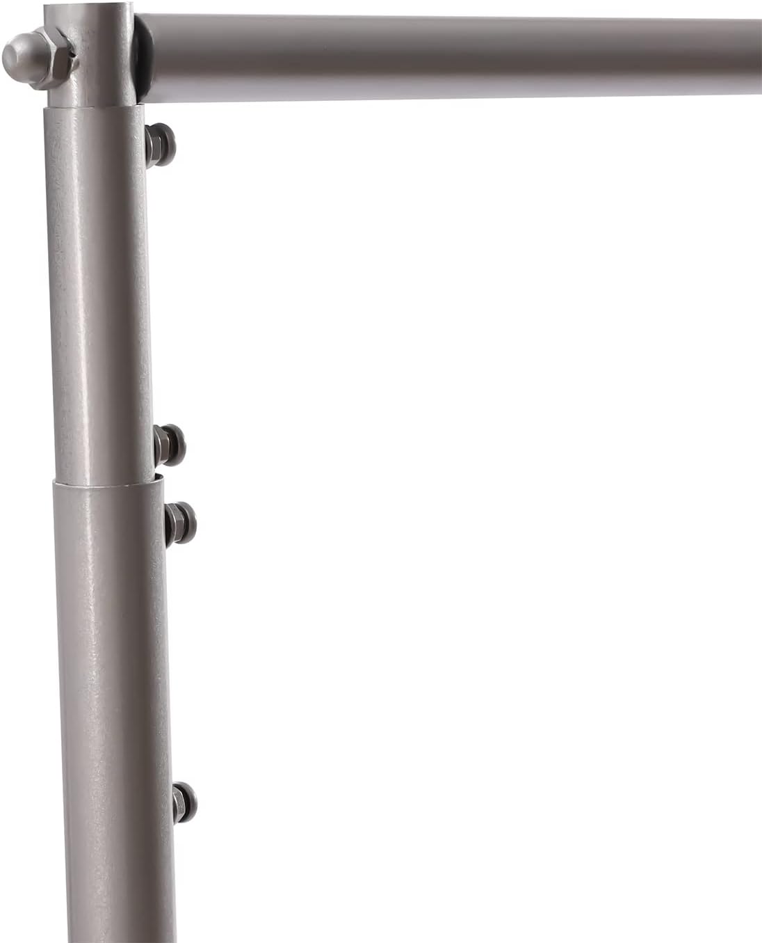 10 x 20ft Pipe and Drape Backdrop Stand Kit, Heavy Duty Stand with Metal Steel Base Adjustable Photography Background Frame for Parties, Photo Video Studio, Wedding