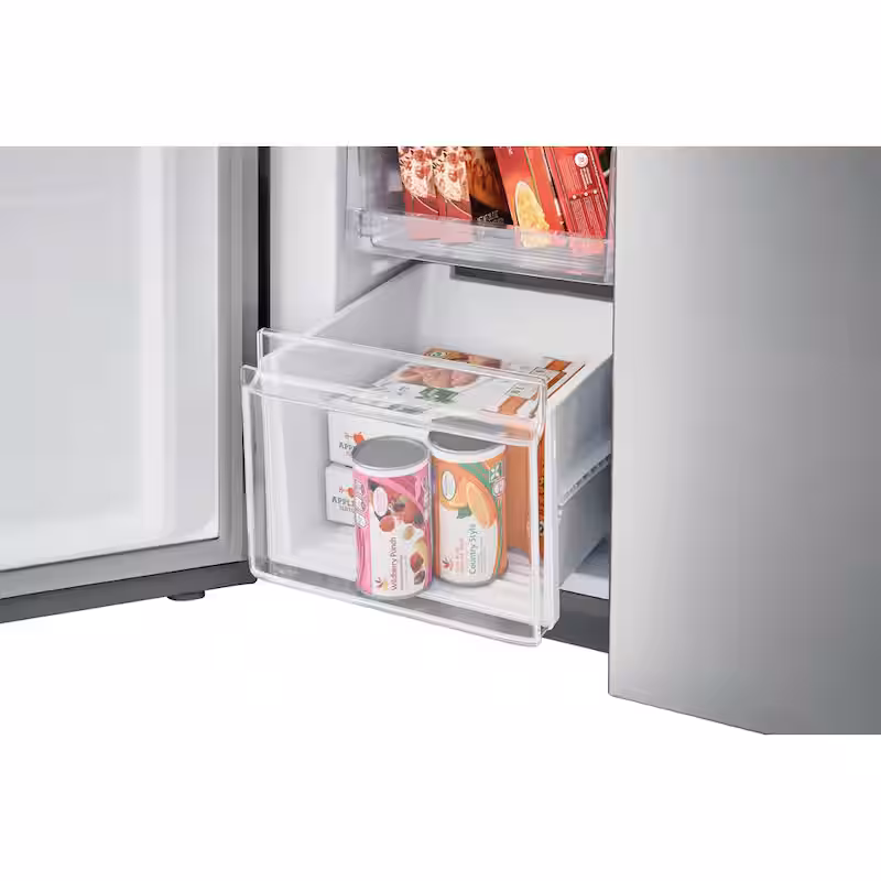 17.4 cu. ft. 4-Door Refrigerator in Brushed Steel