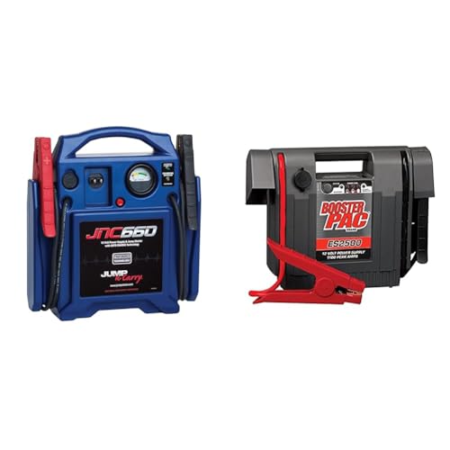 Clore Automotive Jump-N-Carry JNC660 1700 Peak Amp 12 Volt Jump Starter , Blue