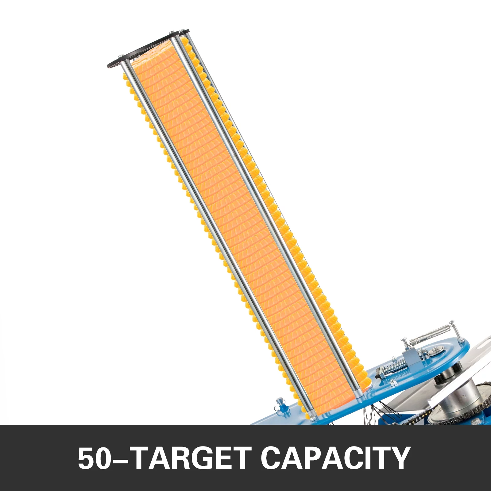 VEVOR Clay Pigeon Thrower 50 Clay Capacity Automatic Trap Machine Skeet Electronic Trap Thrower