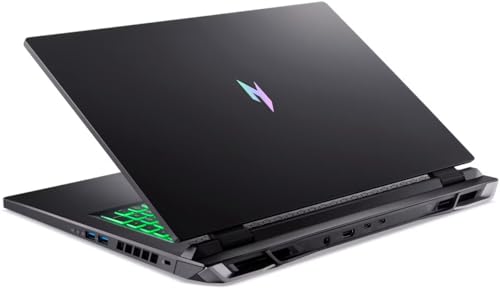 acer Nitro 17 Gaming Laptop, 17.3" FHD IPS 165Hz Display, AMD Ryzen 7 8845HS 3.8GHz, GeForce RTX 4060, 32GB DDR5 RAM, 1TB PCIe SSD, RGB Keyboard, Bluetooth 5.3, Windows 11 Home, Black