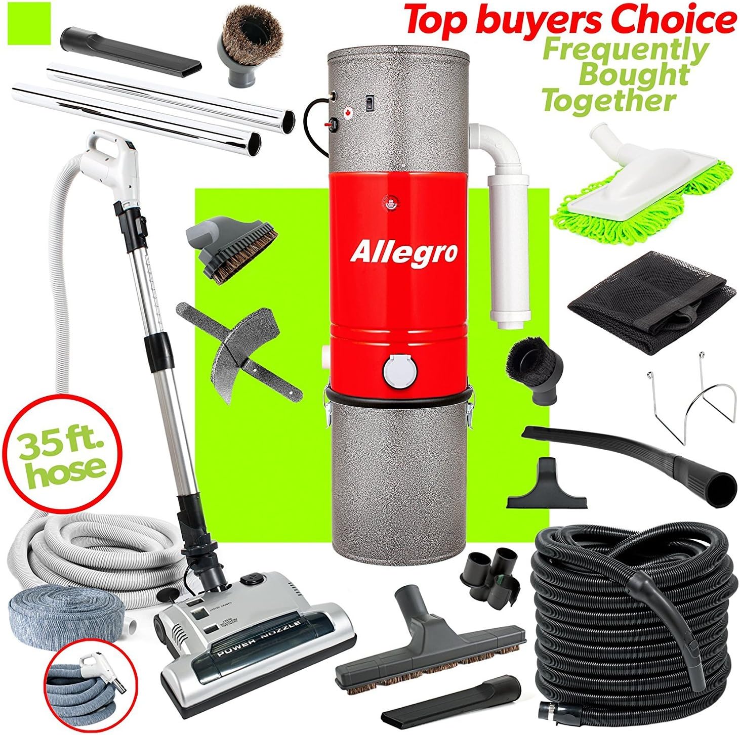 Central Vacuum Cleaner 6 Inlet Installation Kit 06-0698-02