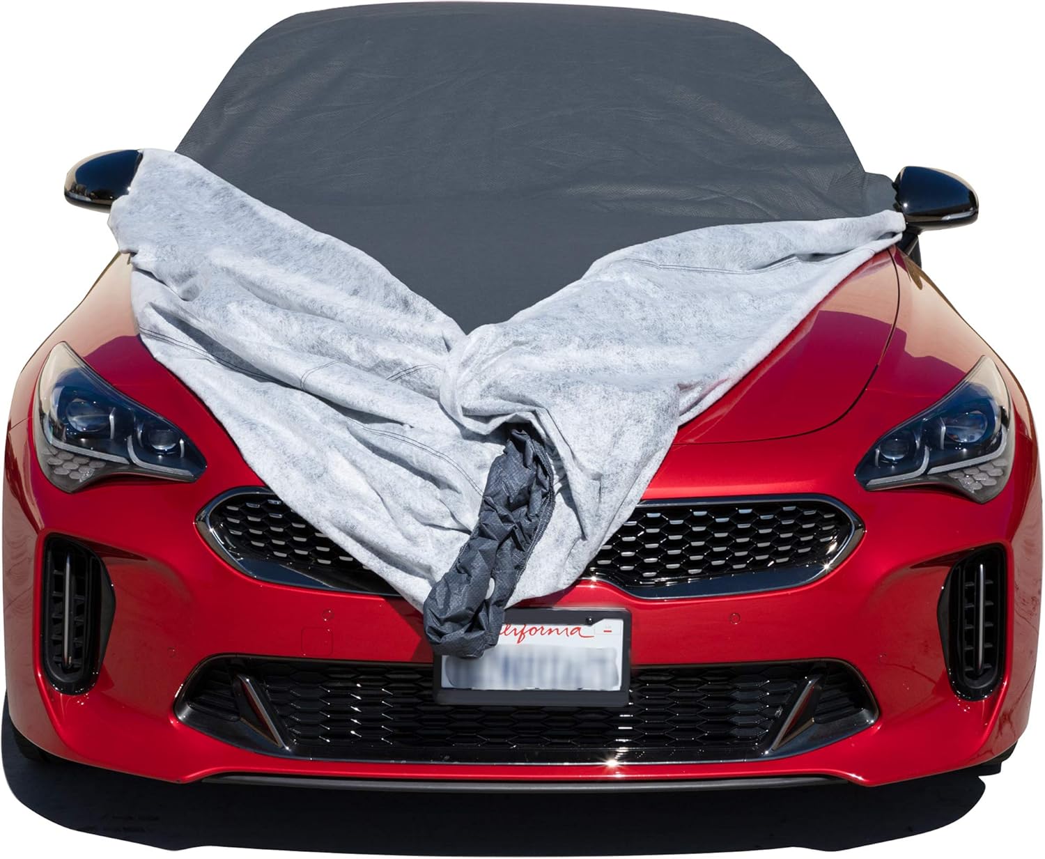 OxGord Signature Car Cover - Water Resistant 5 Layers - True Masterpiece - Ready-Fit / Semi Glove Fit - Fits up to 168 Inches Pack of 2