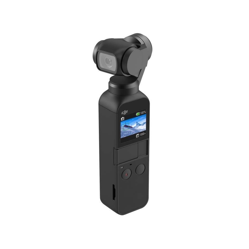 DJI Osmo Pocket 3-Axis Gimbal Stabilized Handheld Camera - Bundle with PGYTECH Carrying Case for DJI