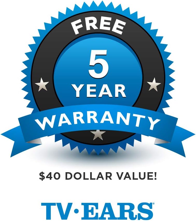 TV Ears Additional Wireless Headset, Replacement headset for TV Ears Original, TV Ears Digital and TV Ears Dual Digital-11621 Pack of 2