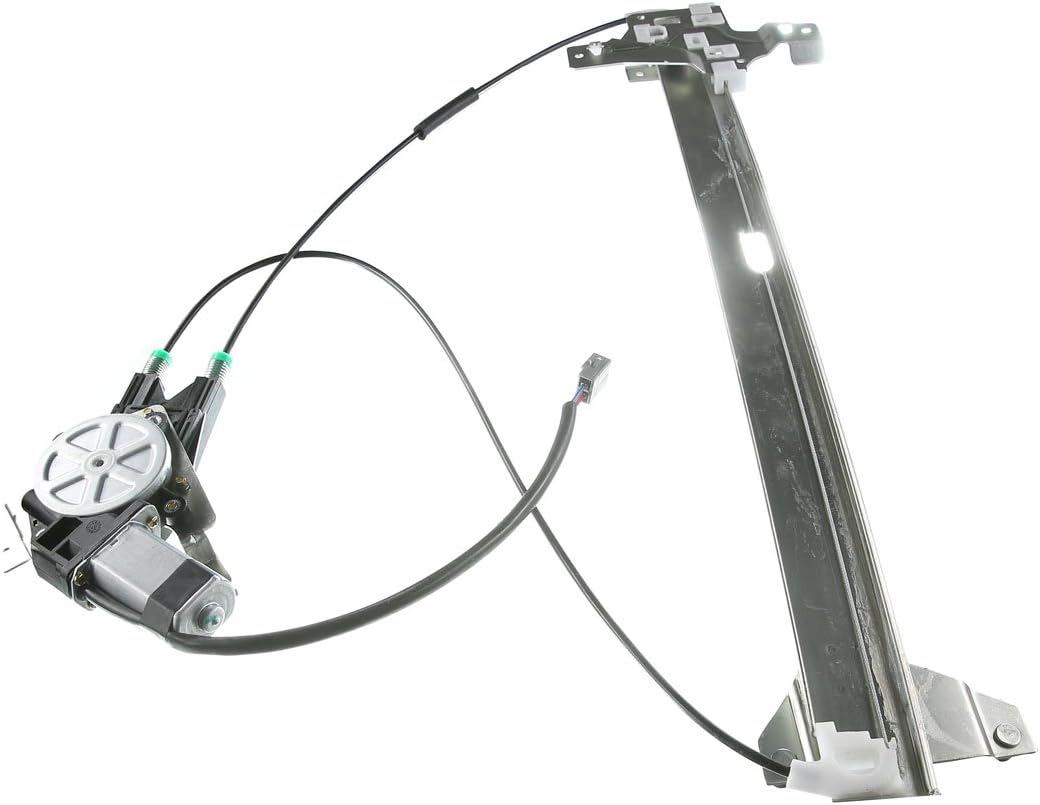 Front Left Driver Side Power Window Regulator with Motor for Ford E-150 E-250 Econoline E-350 E-450 E-550 Super Duty Pack of 2