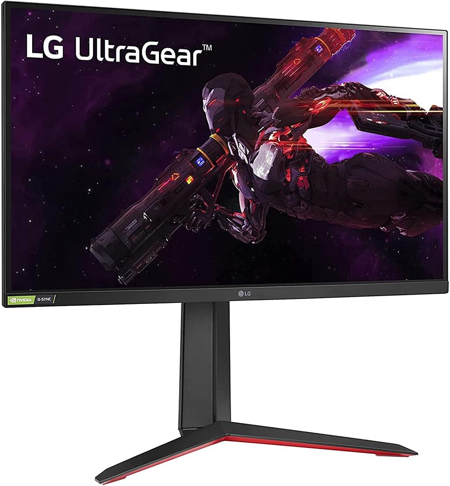 LG 27GP850-B 27 inch Ultragear QHD 2560 x 1440 Nano IPS Gaming Monitor + AMD FreeSync 2 Pack