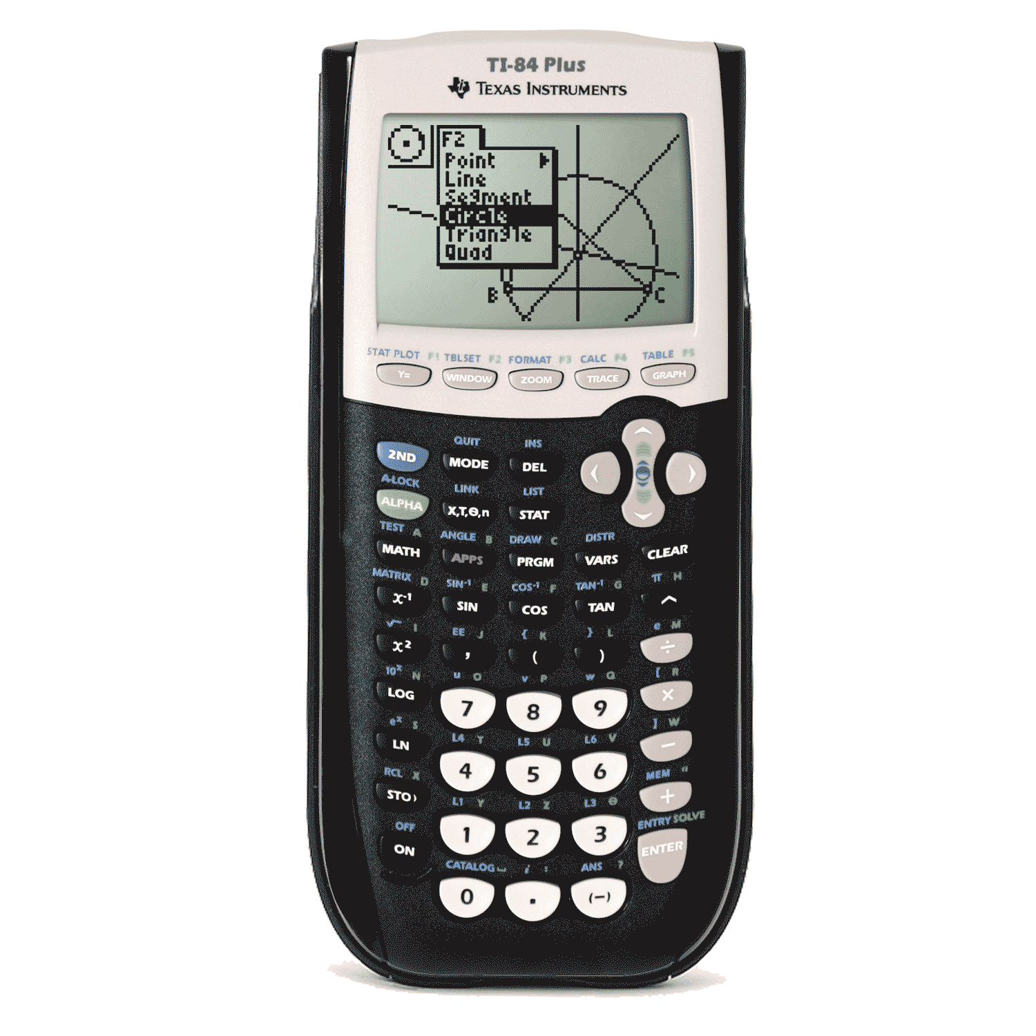 Texas Instruments Ti-84 Plus CE Graphing Calculator - Coral