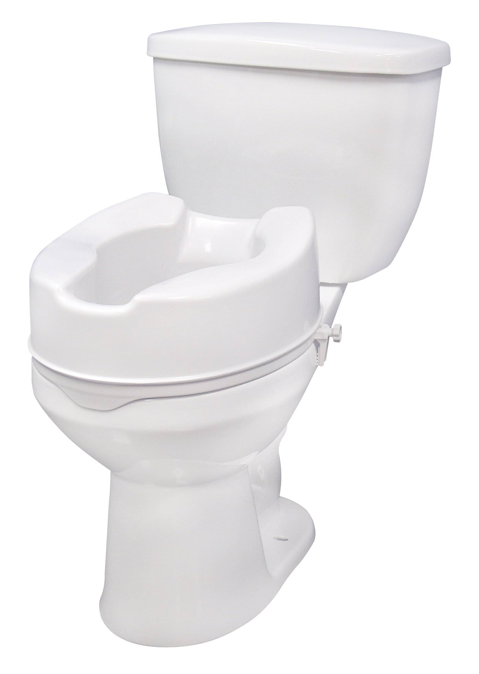 Drive Medical Raised Toilet Seat with Lock 6x22