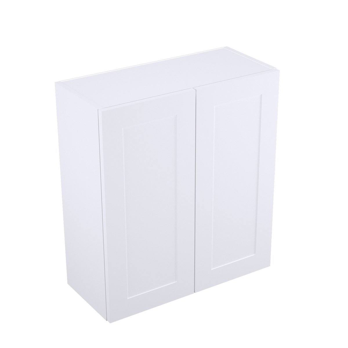 Cambridge Threespine Wall Cabinet 42 inch x 33 inch x 42 inch, White