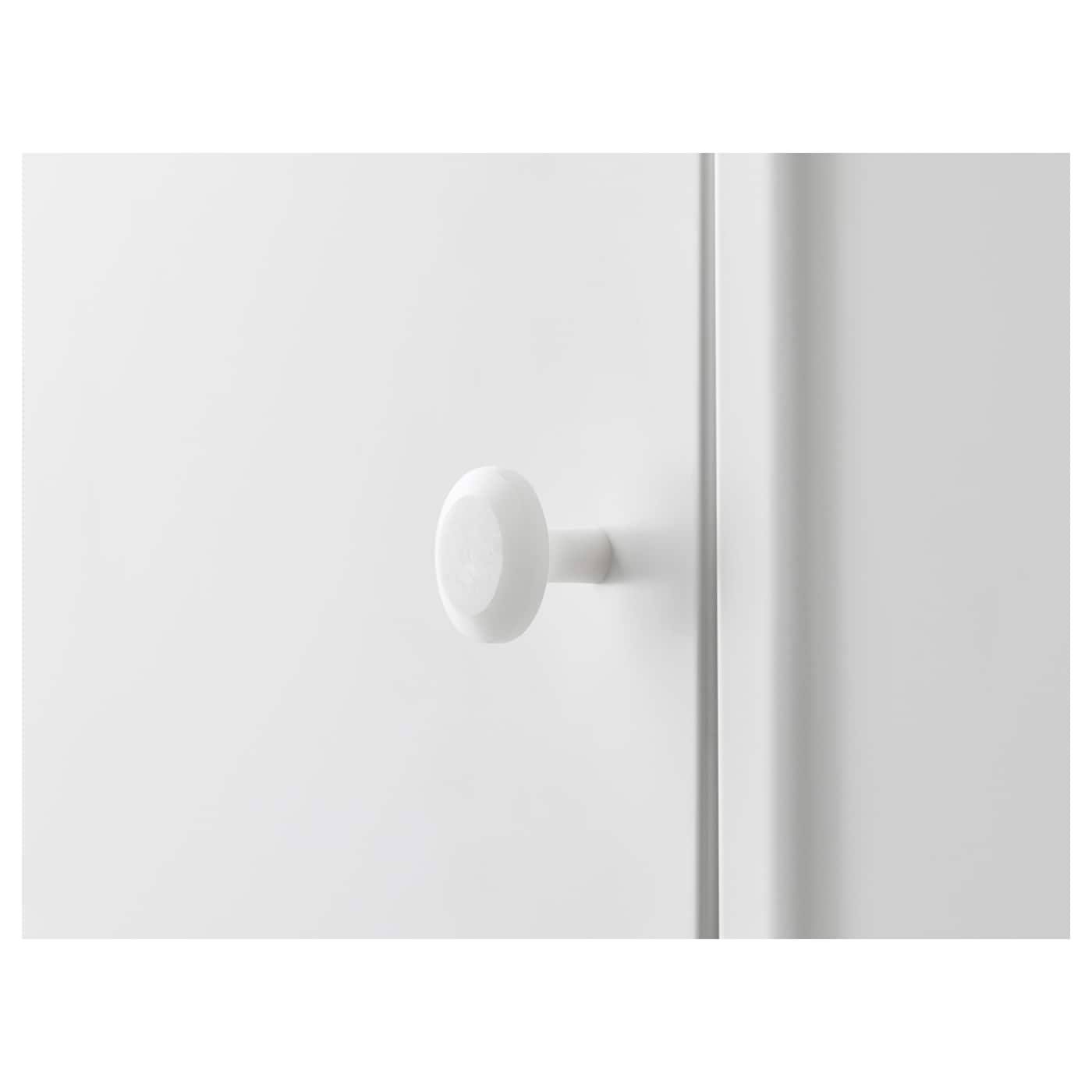 IKEA - Dynan Shelving Unit with Cabinet, White, 15 3/4x10 5/8x52 3/4