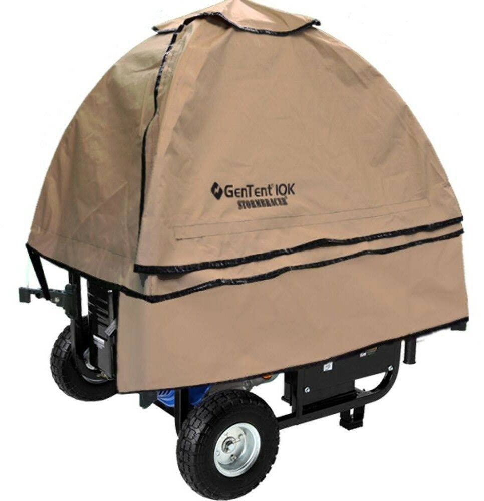 GenTent GT10KB4UTB Tanlight Canopy Generator Cover for Portable Generators