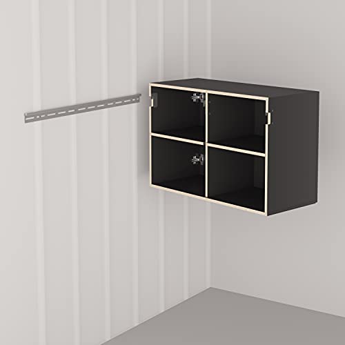 Prepac HangUps Upper Storage Cabinet - Elegant and Spacious Wall Cabinets to Maximize Your Storage, 36" Size, Classic White Finish