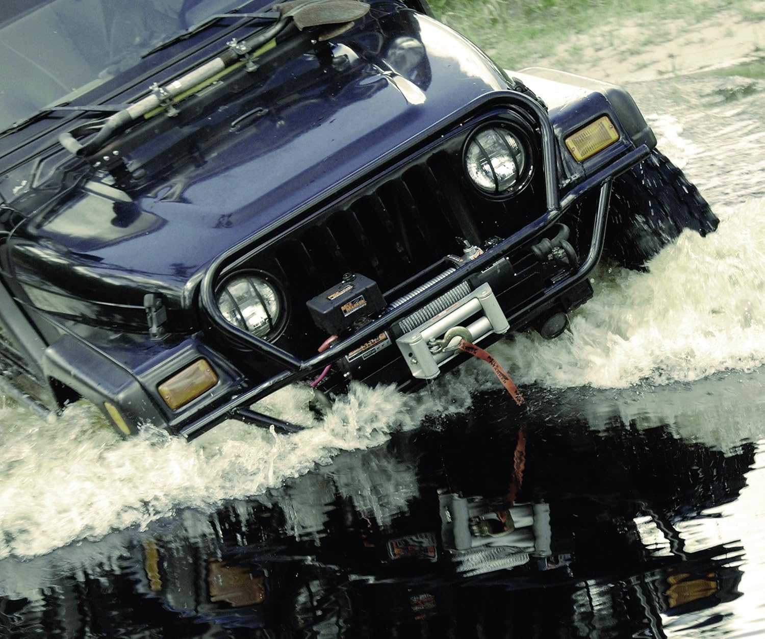 Mile Marker 77-50141W SEC8(ES) Truck/Jeep/SUV Element Sealed Electric Winch - 8,000 lb. Capacity, 1 Pack