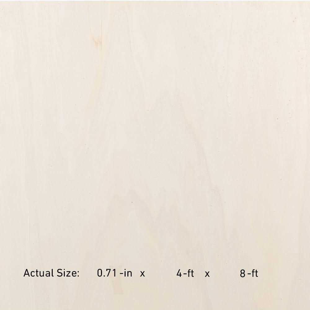 Unbranded 3/4-in x 4-ft x 8-ft Poplar Sanded Plywood PLY-06-00295 - Shop Hardware Tools Online Store
