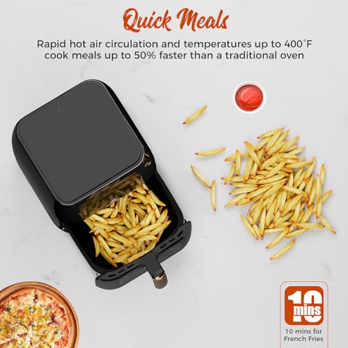 Kitchen Elite Air Fryer with Stainless Steel, Large Capacity
