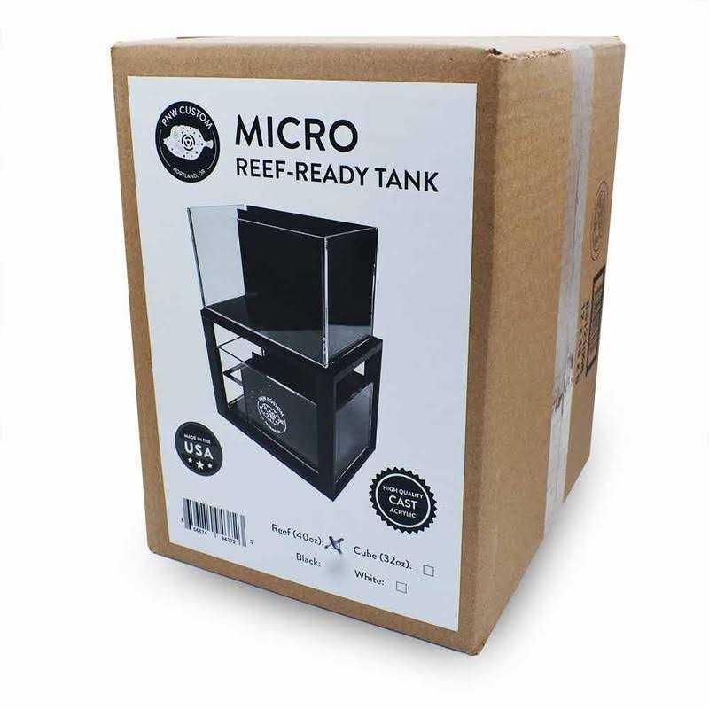PNW Custom Micro Reef-Ready 40oz Desktop Aquarium - Pet Supplies online store