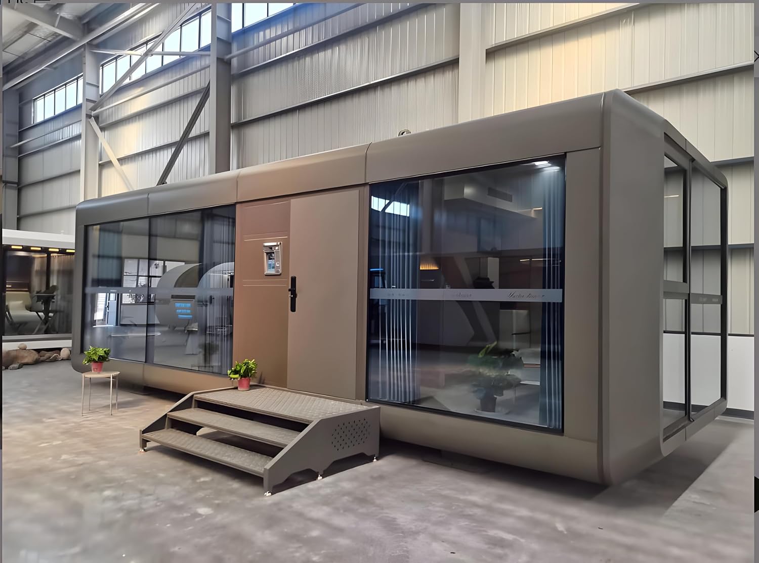 Luxury Modular Pod Home,Spacious Prefab Portable Container Including Appliances,Cabin/for Residential or Commercial Use