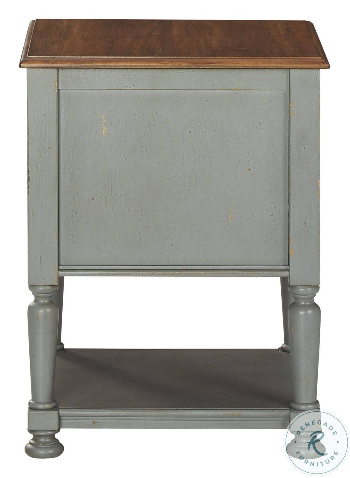 Mirimyn - Gray/Brown - Accent Cabinet