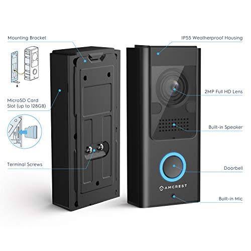AD110 Amcrest SmartHome Video Doorbell Camera