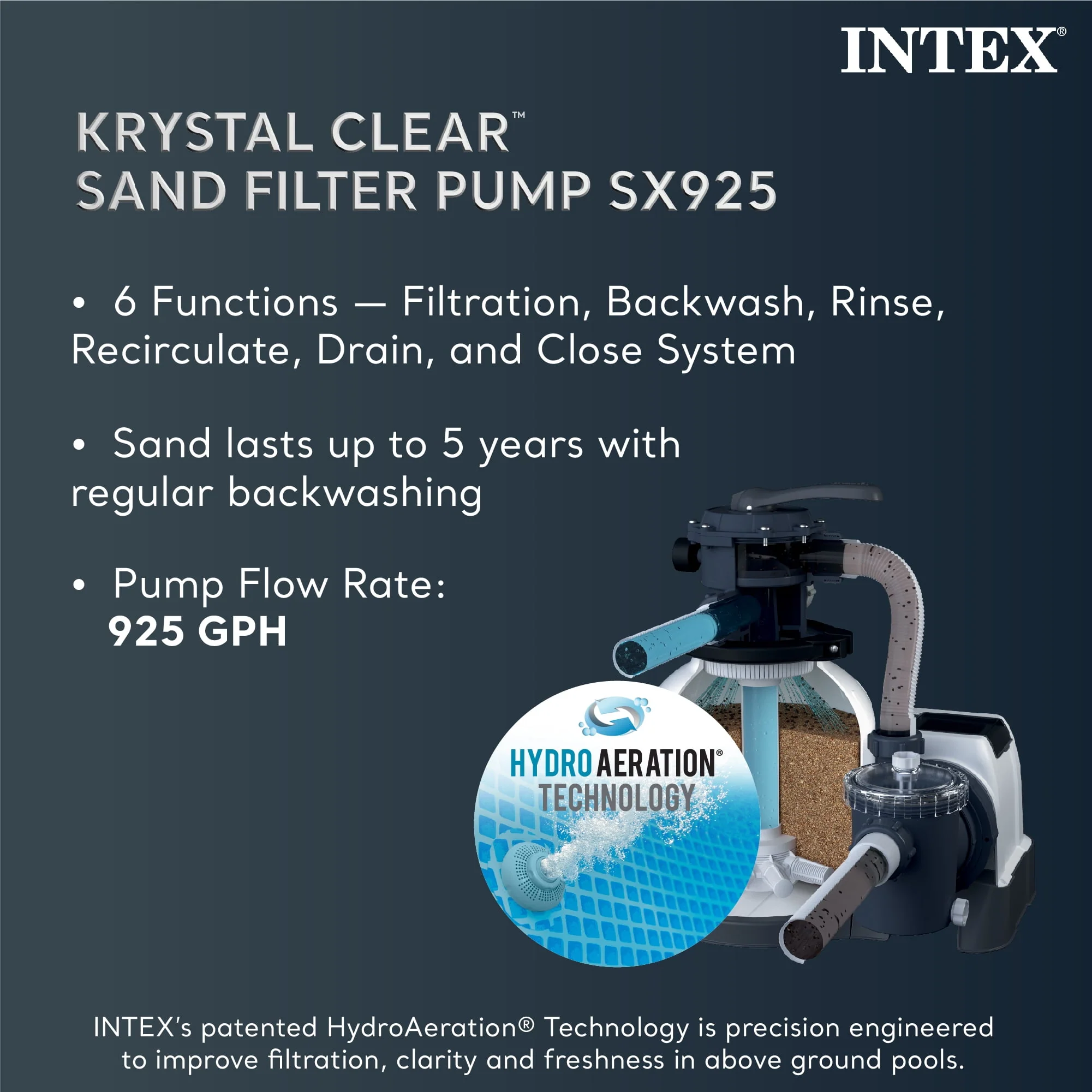 Intex 20' x 48 Ultra XTR Round Frame Above Ground Swimming Pool with Sand Filter Pump