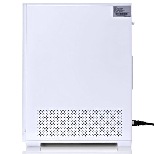 LXZ Desktop PC Computer AMD Ryzen 7-5700G 8 core 3.9GHz, 16G DDR4 RAM, 512GB NVME SSD, Tower Computer with Power Supply 400W for Home and Office (White)
