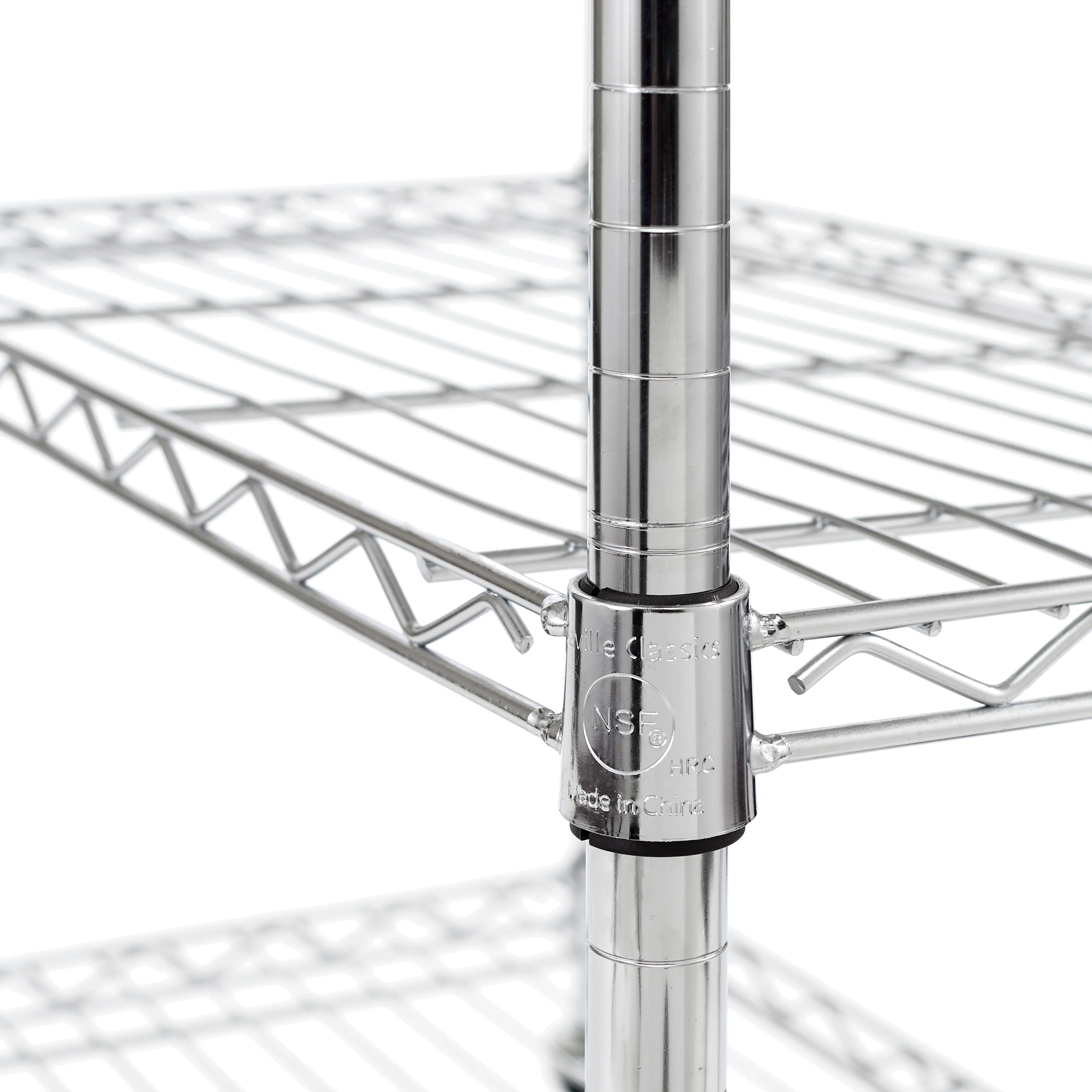 Seville Classics Stainless Steel Kitchen Cart