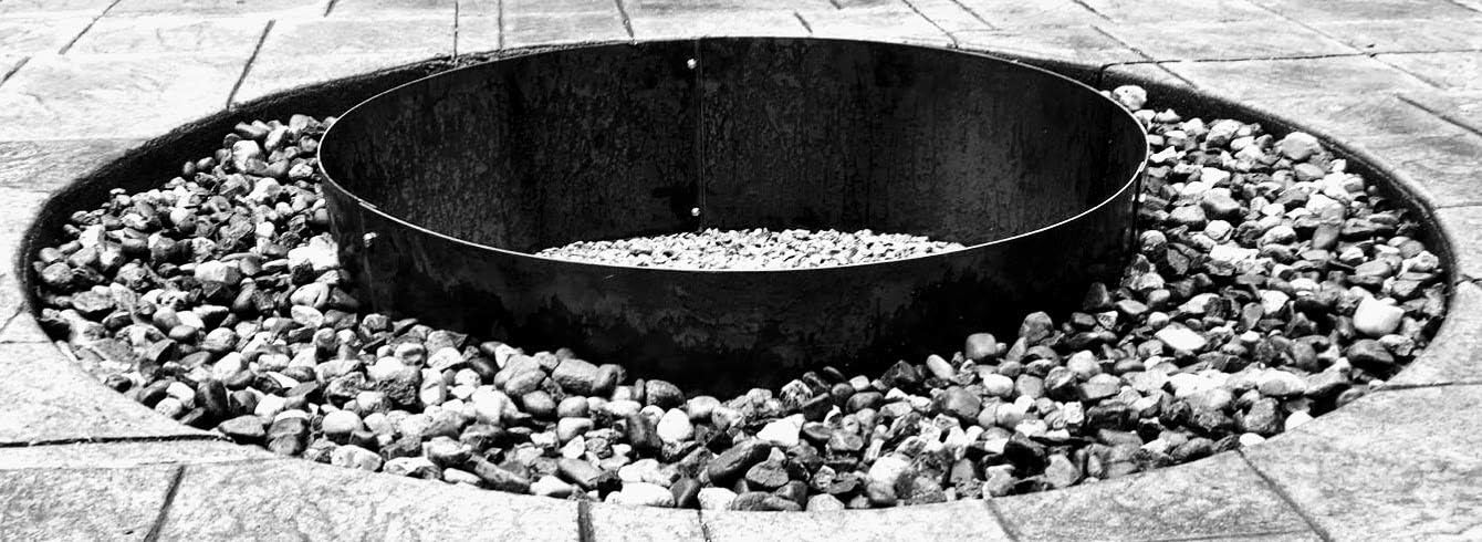 Steel Fire Pit - Campfire Ring -Firepit Liner - 18 x 36 x 11 Ga Thick.