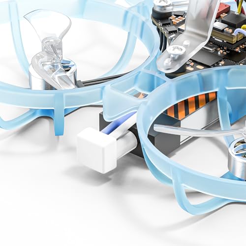 BETAFPV Air75 Brushless Whoop Quadcopter, Ultralight 1S 75mm Micro Whoop Drone with C03 FPV Camera, G473 5IN1 Air Flight Controller ELRS Receiver 0802SE 23000KV Motors for FPV Racing Freestyle