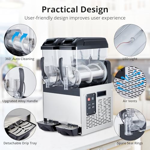 Commercial Slushie Machine Multifunctional