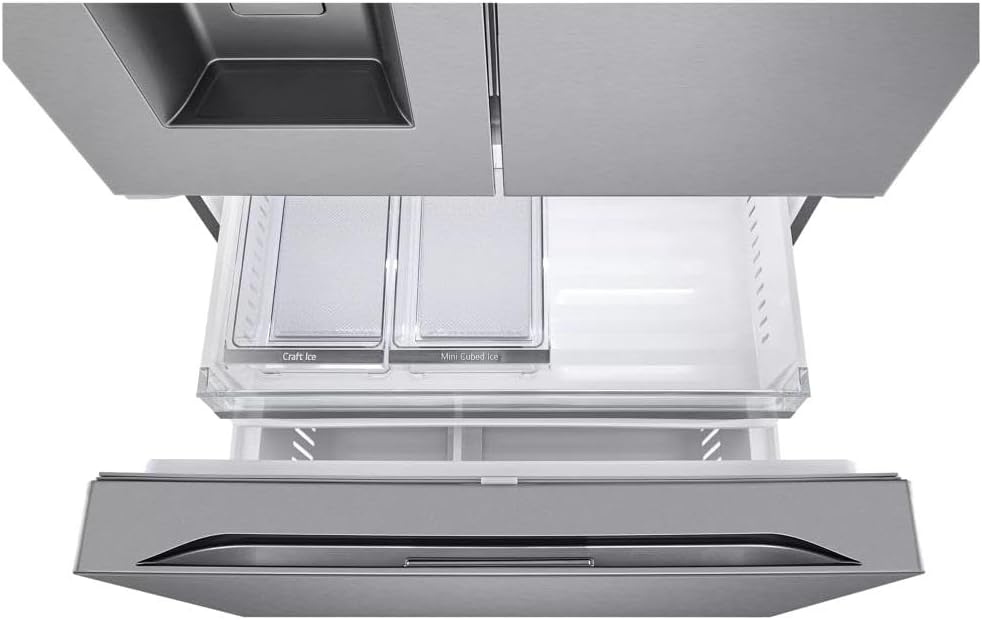 LG LRYXC2606S 25.5 Cu. Ft. Stainless Steel French Door Counter Depth Smart Refrigerator
