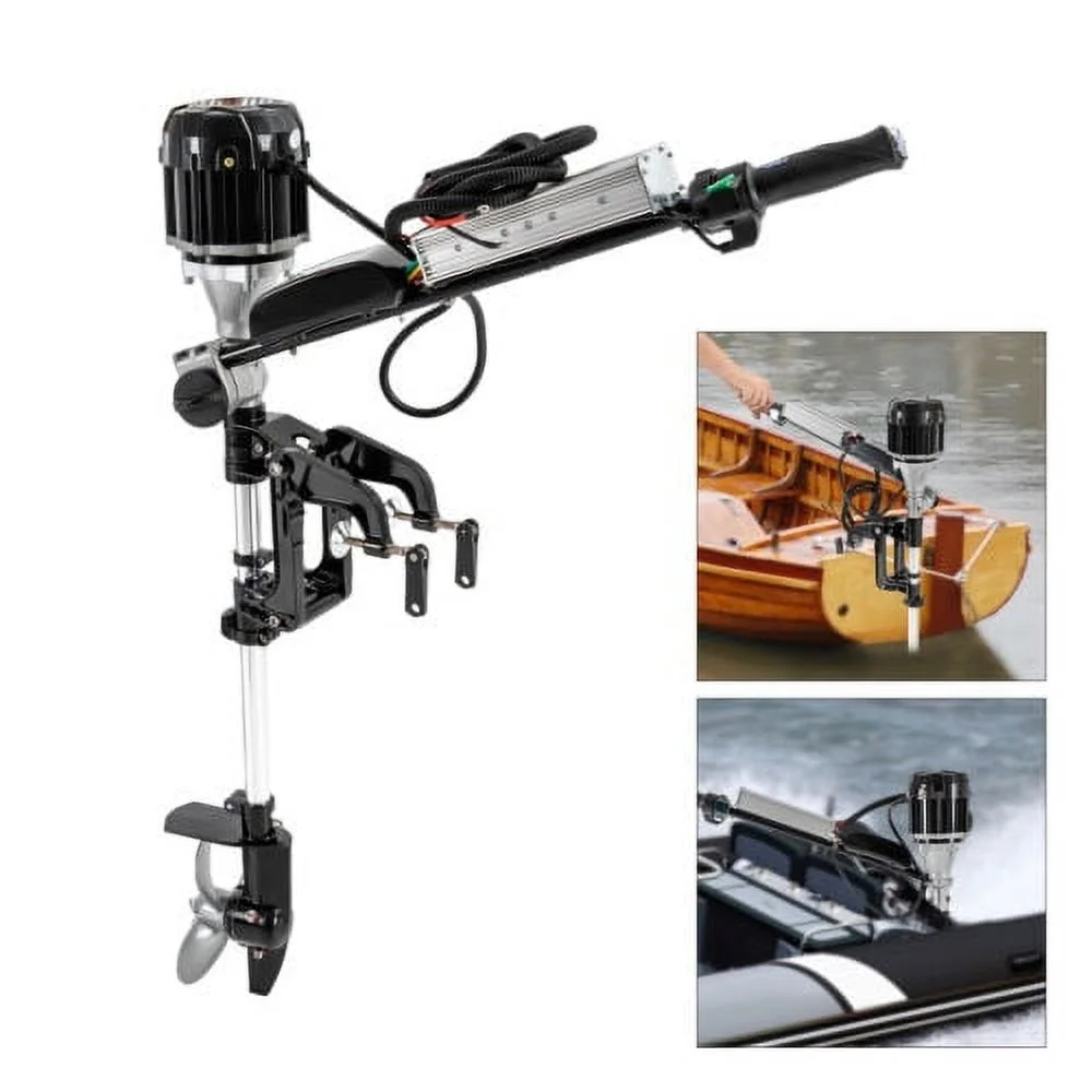 1000W 48V Outboard Engine  Outboard Motor Trolling Motor Aluminum Motor  4800rpm