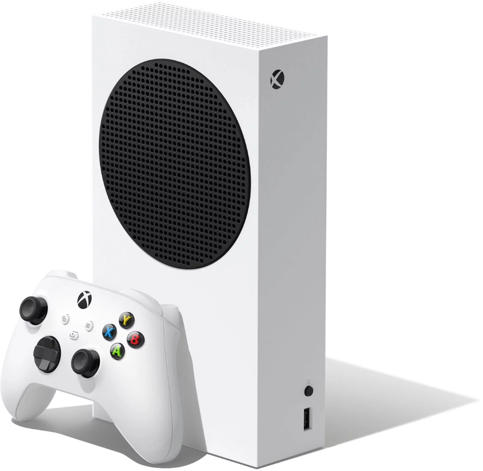Microsoft Xbox Series S Console with Carbon Black Extra Controller, Gaming Headset and Cleaning Cloth Bundle