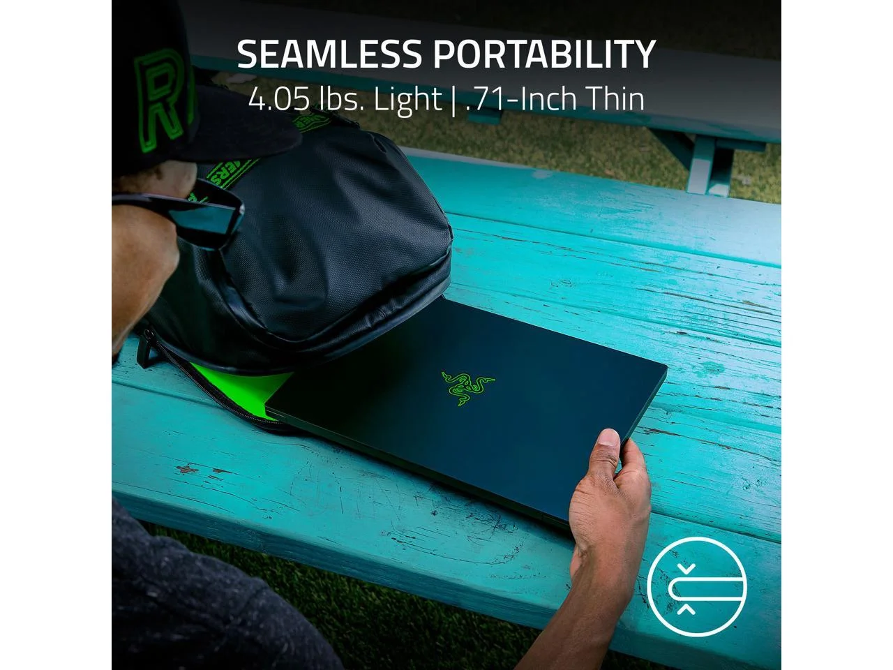 Razer Blade 14 - 14.0" 240 Hz IPS - AMD Ryzen 9 7000 Series 7940HS (4.00GHz) - NVIDIA GeForce RTX 4070 Laptop GPU - 16 GB DDR5 - 1 TB PCIe SSD - Windows 11 Home 64-bit - Gaming Laptop (RZ09-0482XEH3-R