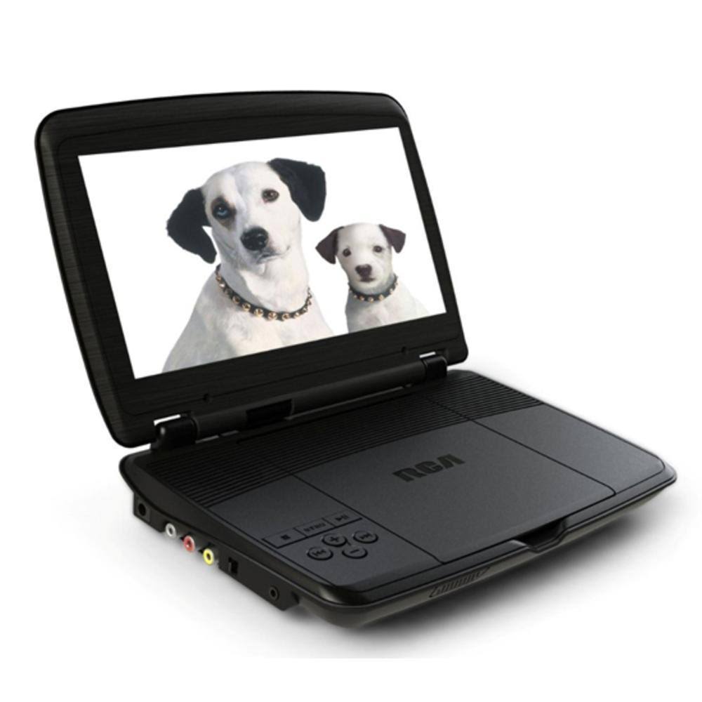 RCA Drc96100 10-inch Portable DVD Player with Rechargeable Battery Black