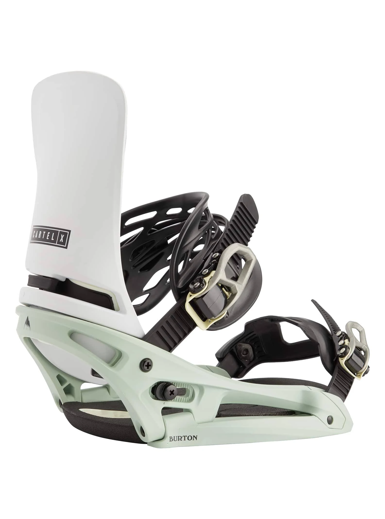 Burton Cartel x Est Snowboard Binding Neo-Mint/White, L
