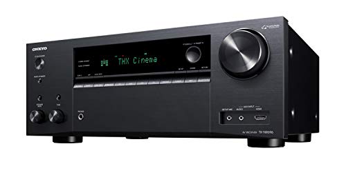 Onkyo TX-NR696 Home Audio Smart Audio and Video Receiver, Sonos Compatible and Dolby Atmos Enabled, 4K Ultra HD and AirPlay 2, Black