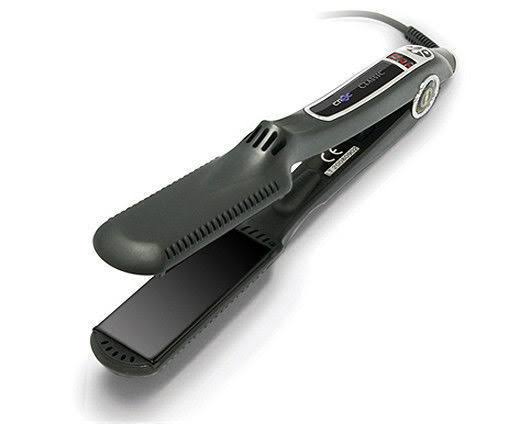 Croc Classic Titanium Digital Salon Ceramic Flat Hair Iron, Black, 1.5&&