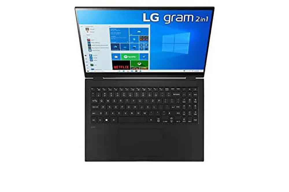 LG Gram 16" WQXGA (2560x1600) IPS Touchscreen Laptop | Intel i7-1165G7 4-Core | Intel Iris Xe Graphics | Backlit Keyboard | Fingerprint | Thunderbolt 4 | Wi-Fi 6 | 16GB LPDDR4 4TB SSD | Win10 Pro