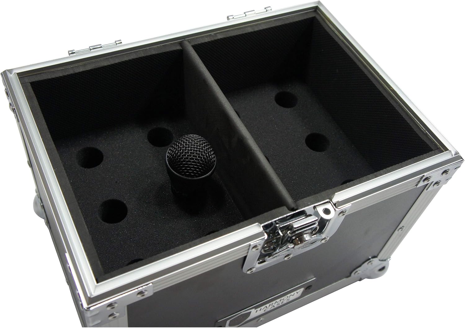 Harmony HCM12S Flight 12 Handheld Microphone Upright Travel Road Custom Case New