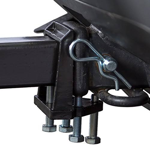 Apex ACC500-DLX Deluxe Aluminum Basket Hitch Cargo Carrier with Ramp