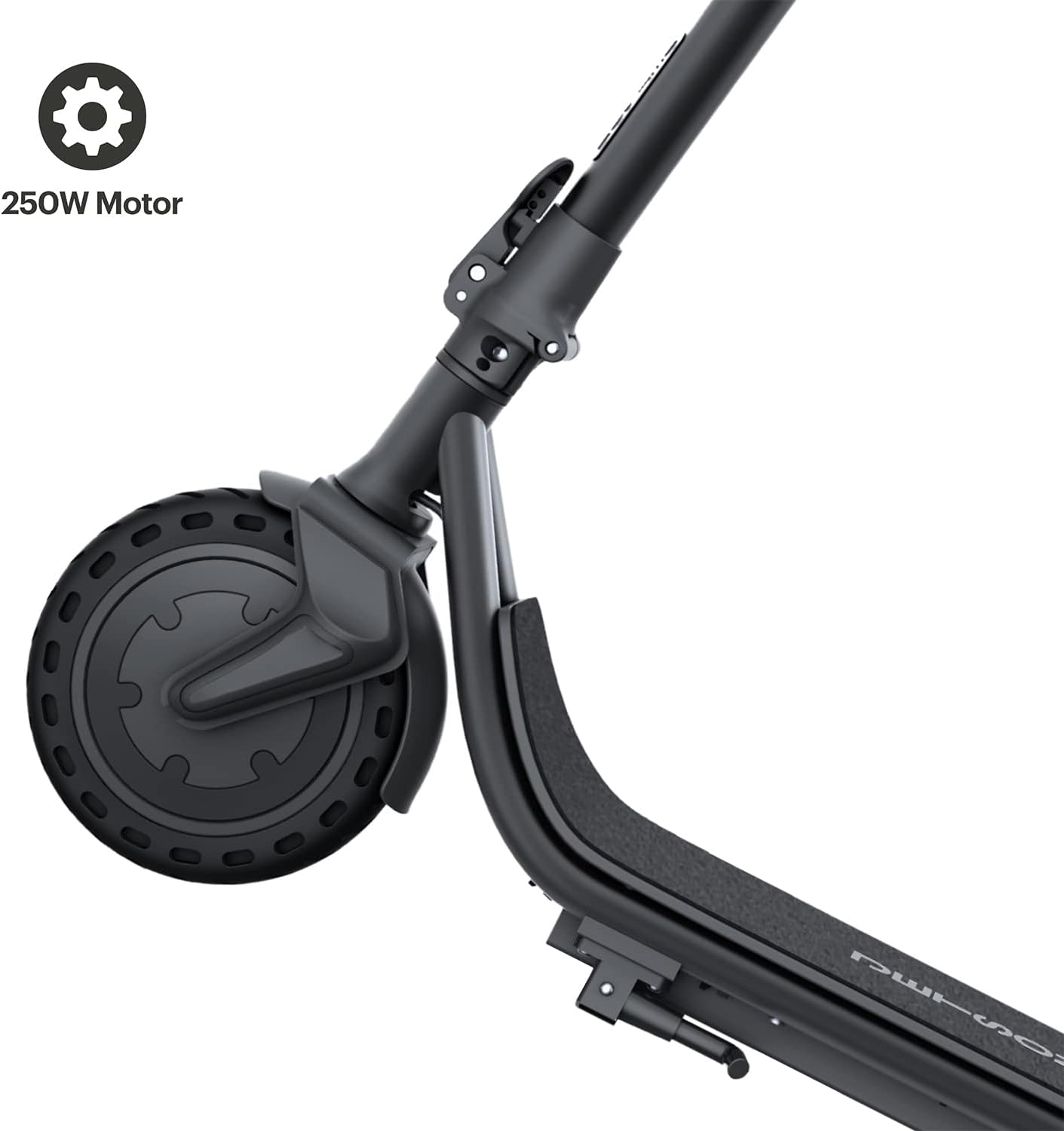 Jetson Racer Electric Scooter, 15 miles per hour, 16 miles Max Range, Twist Throttle, 250-Watt Motor, LCD Display, 3 Speed Modes, Ages 12+, Black, JRACER-BLK