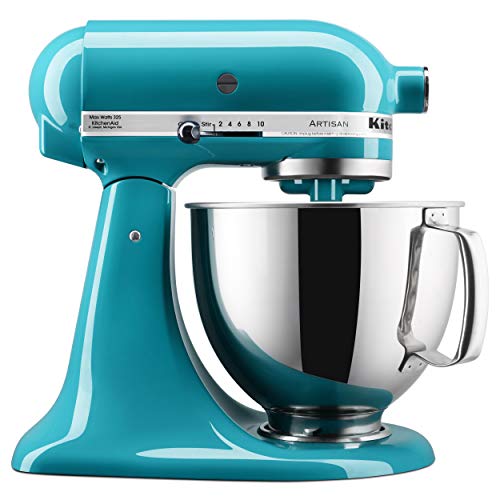 KitchenAid KSM150PSTG Artisan Series 5-Qt. Stand Mixer with Pouring Shield - Tangerine
