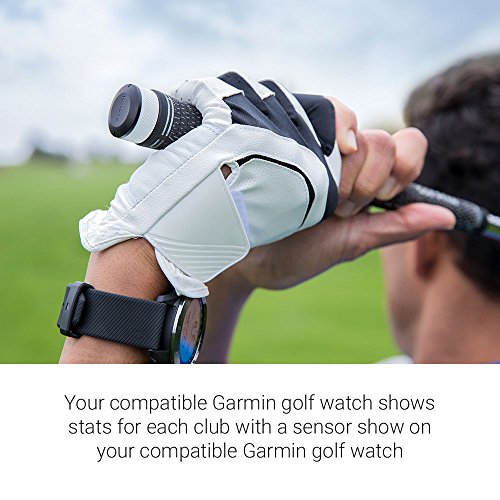 Garmin Approach S62 Golf Smartwatch | Large 1.3" Color Touchscreen | Scratch-Resistant Ceramic Bezel | QuickFit Bands | Compatible with Garmin Golf App with Signature Stand Power Bundle