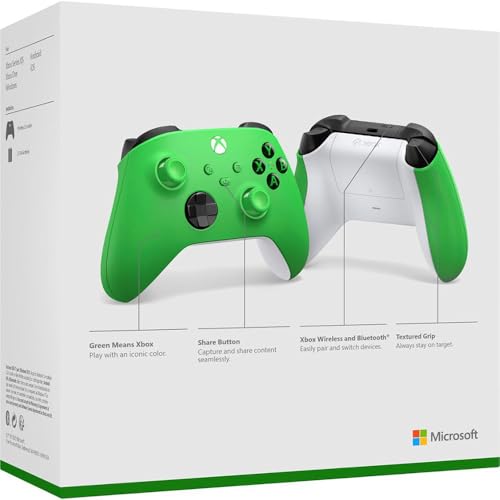 Microsoft QAU-00157 Xbox Wireless Gaming Dual Controller Bundle (Ghost Cipher Special Edition) for Xbox Series X|S, Xbox One, Windows PC, Android and iOS