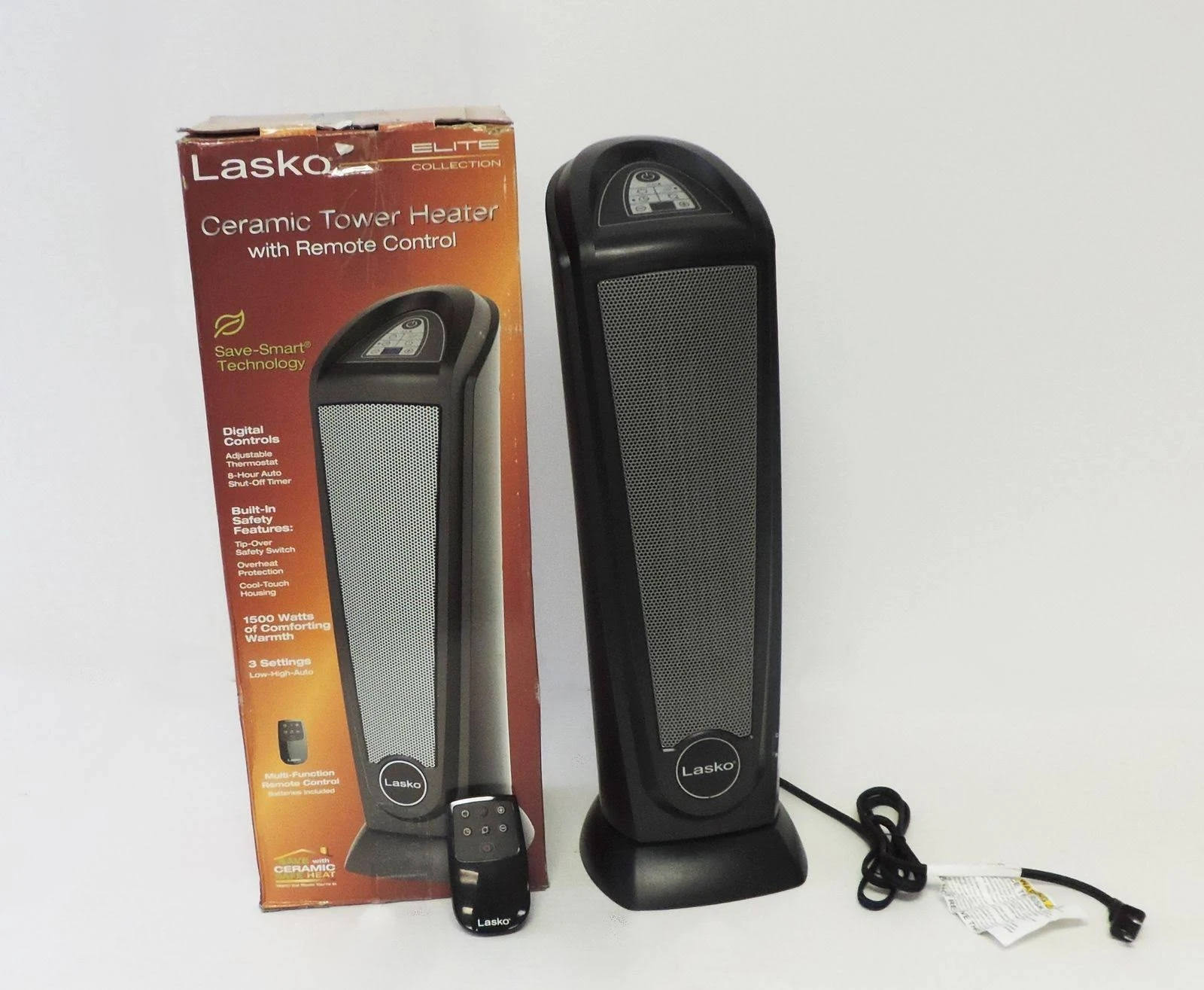 Lasko 751320 Tower Heater - Gray