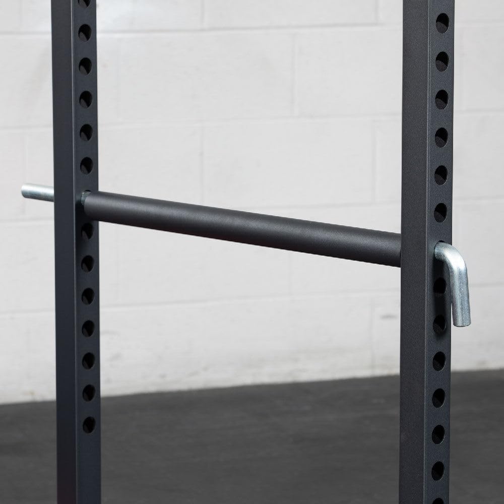 Titan Fitness T-2 Series Tall 83" Power Rack, 850 LB Rackable Capacity, Skinny Pull Up Bar, Pin and Pipe Safeties, Standard J-Hooks, All in One Home Garage Gym for Weightlifting and Strength Training