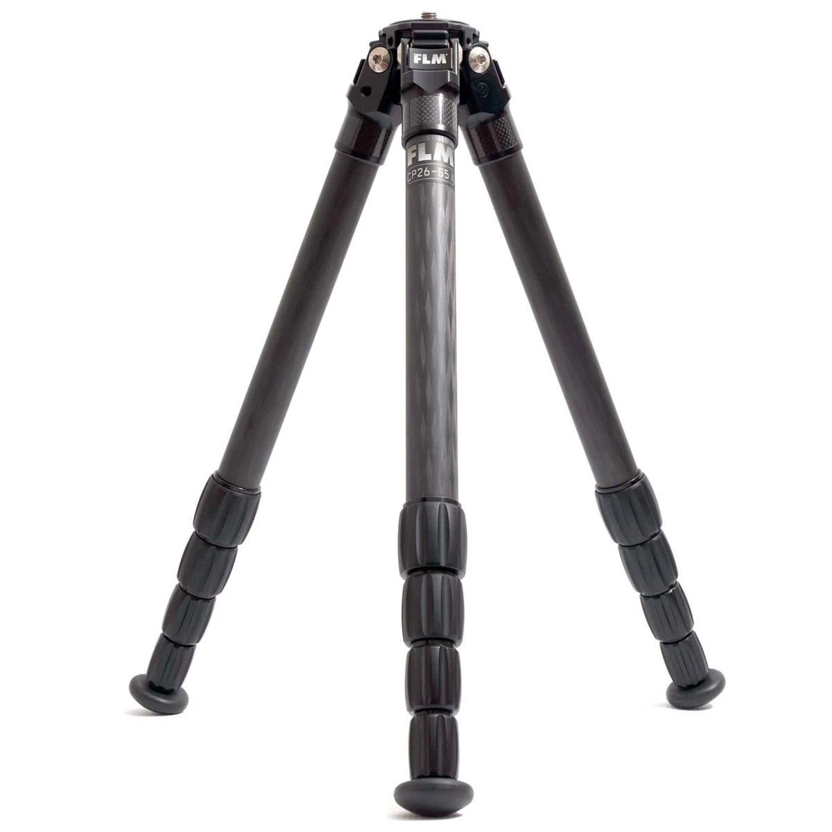 FLM CP26-Travel II 5-Section Carbon Fiber Tripod, 53.4x22 Maximum Height, 26 lbs Capacity